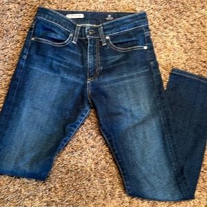 AG Adriano Goldschmied. The Farrah Skinny  high- rise jean.